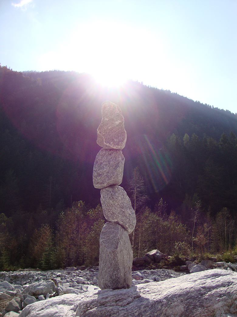 Steinmannli in der Sonne